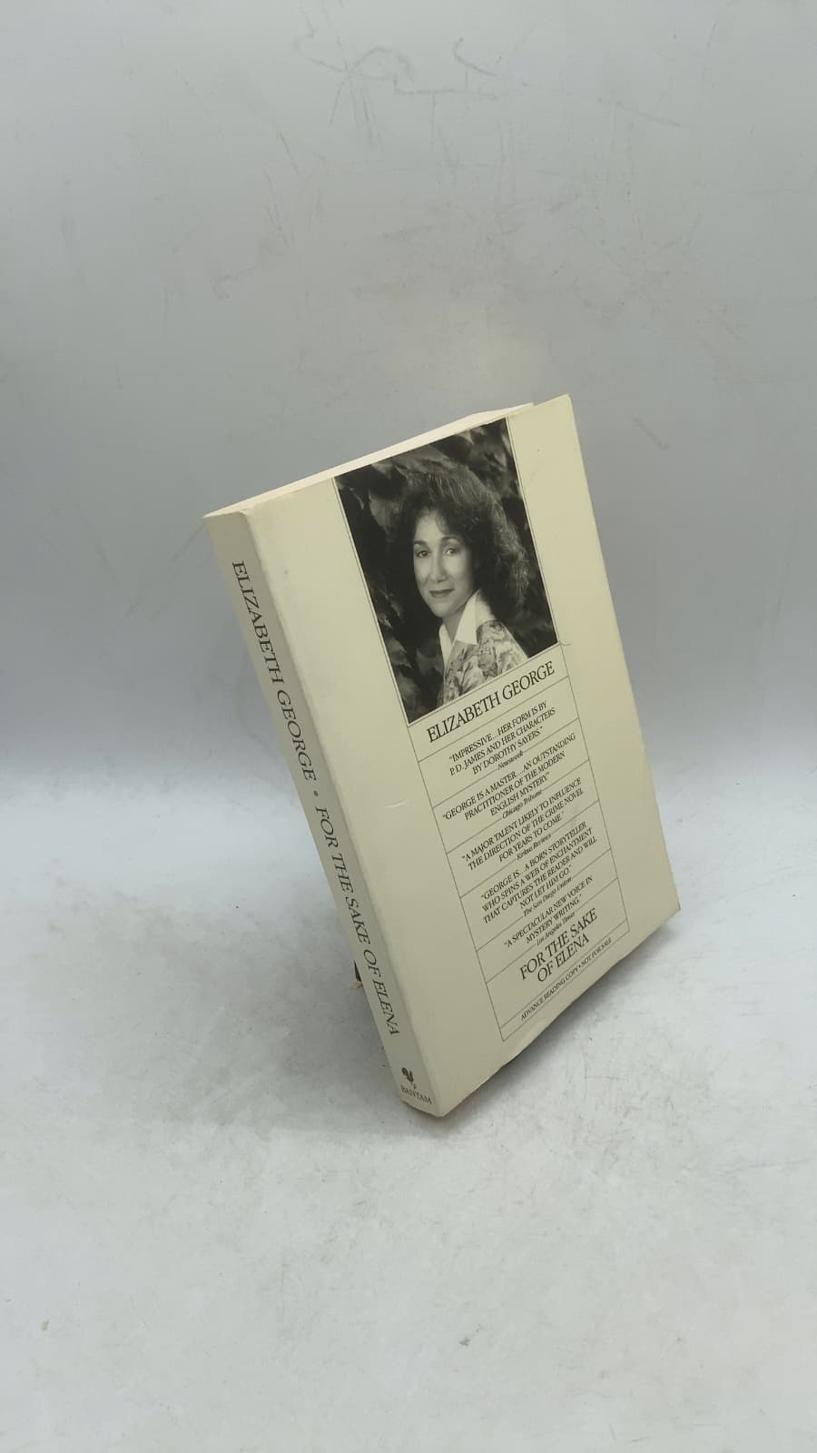 For the Sake of Elena by Elizabeth George - front cover
