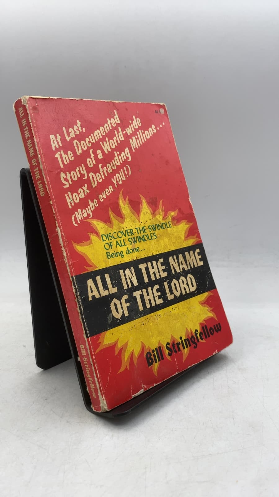 All in the Name of the Lord by Bill Stringfellow - front cover