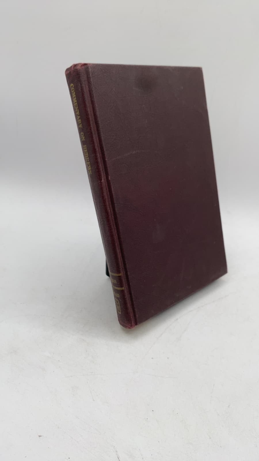 The New Testament Commentary. Vol. IX.—Epistle to the Hebrews. by R. Milligan - front cover