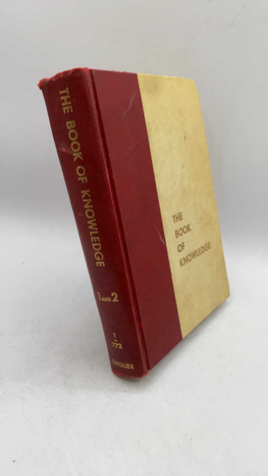 The Book of Knowledge: The Children's Encyclopedia (Volume 1) by E. V. McLoughlin (Editor-in-Chief) - front cover