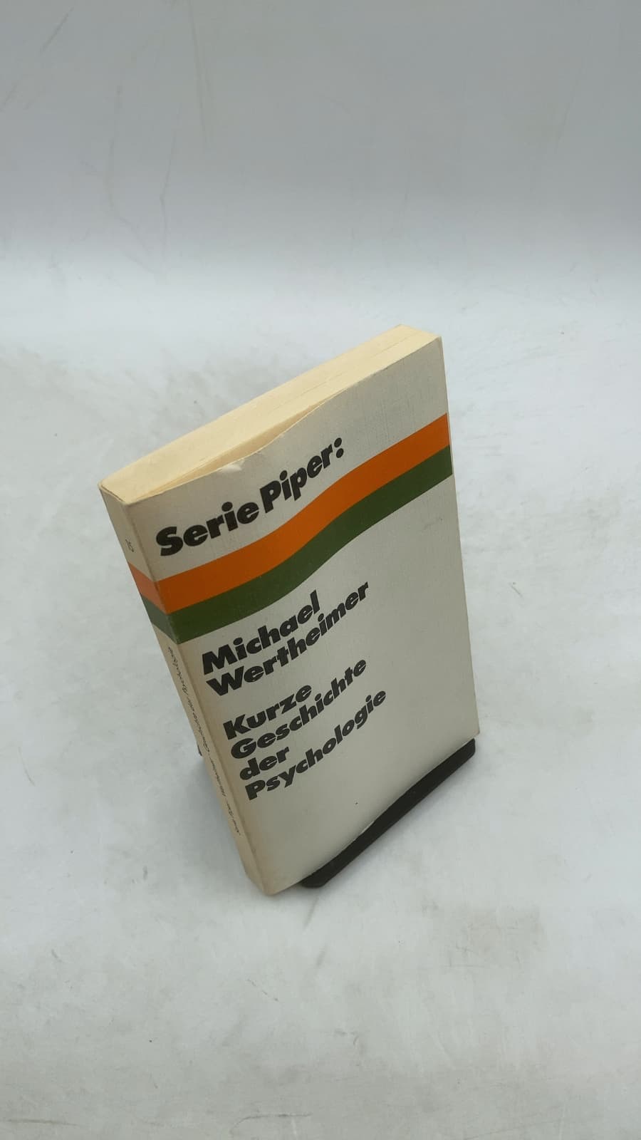 Kurze Geschichte der Psychologie by Michael Wertheimer - front cover