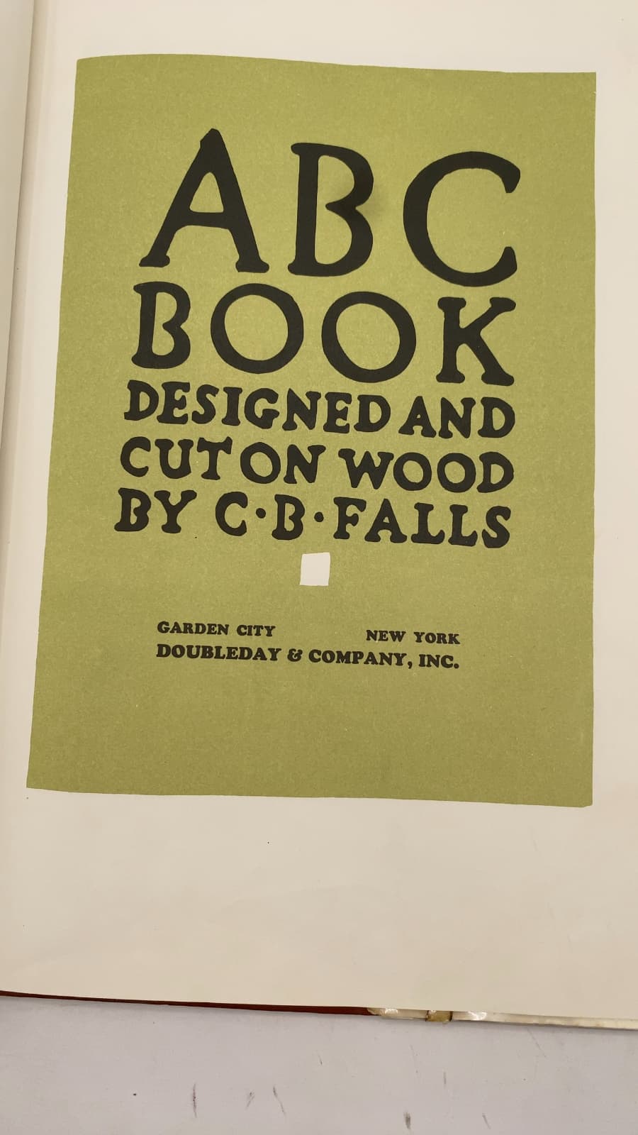ABC Book by C. B. Falls - title page