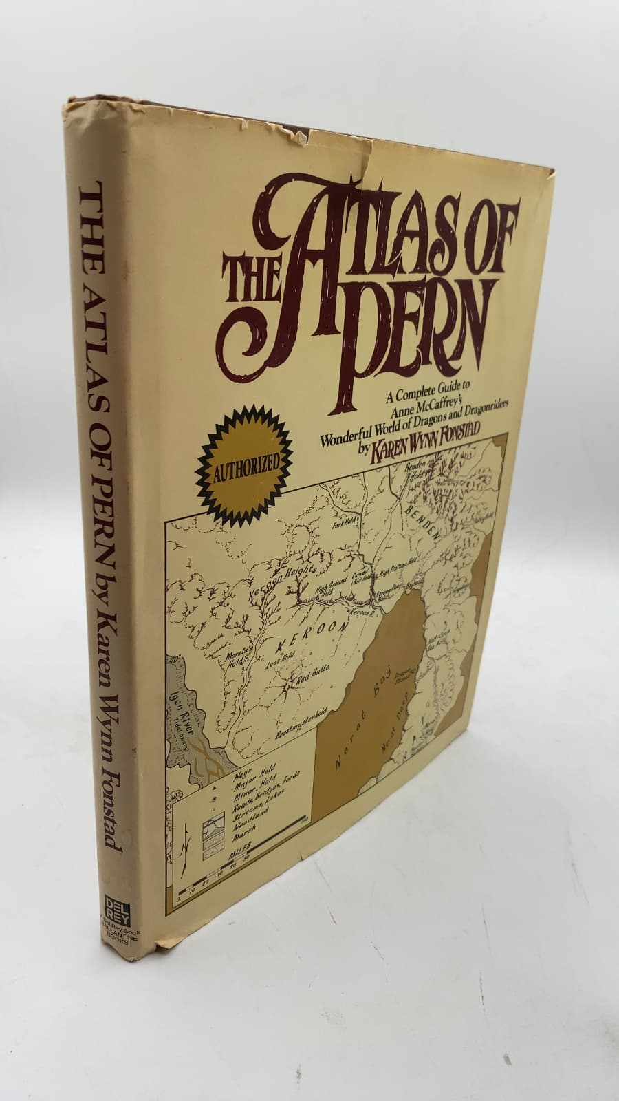 The Atlas of Pern by Karen Wynn Fonstad - front cover