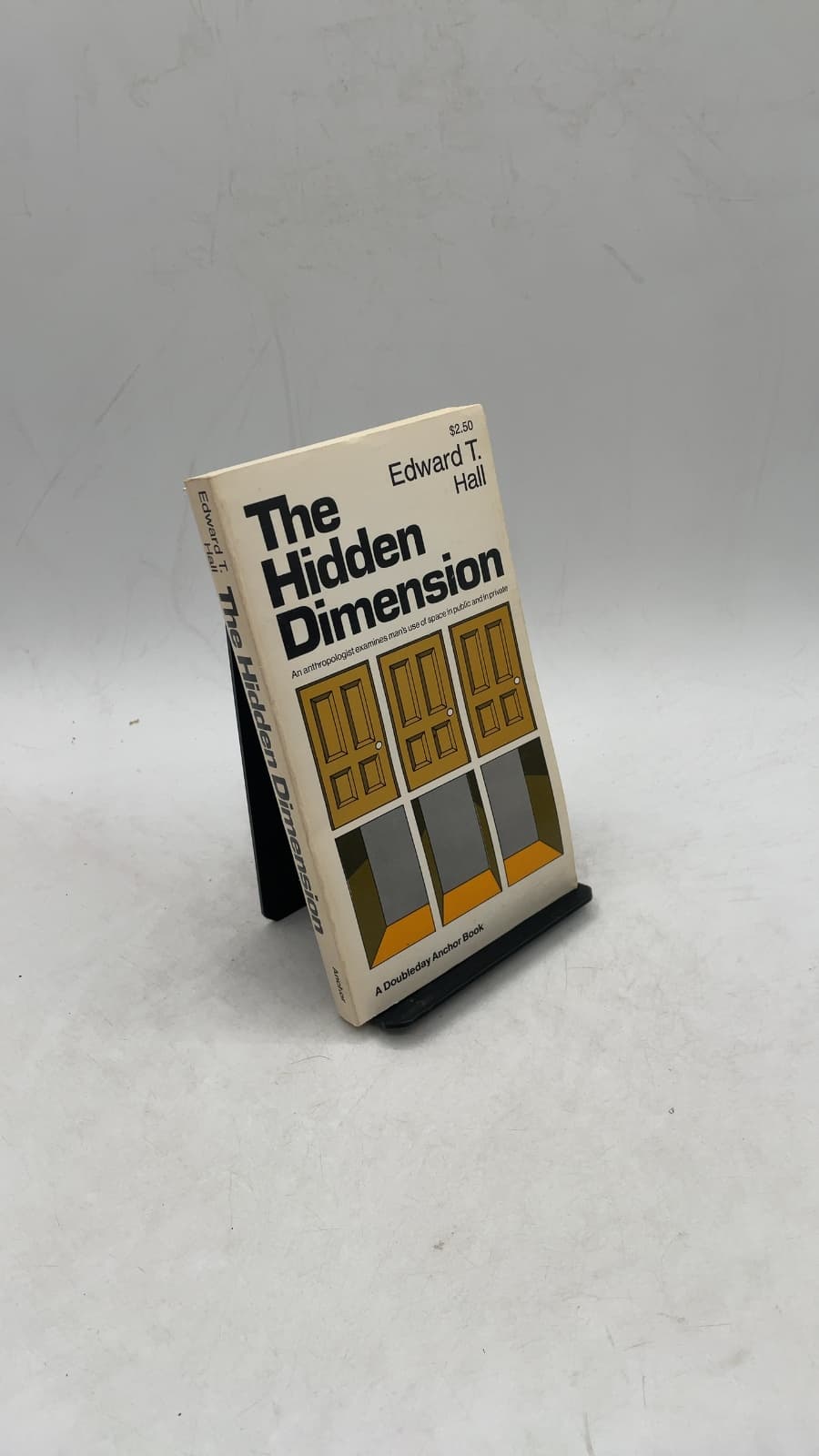 The Hidden Dimension by Edward T. Hall - front cover