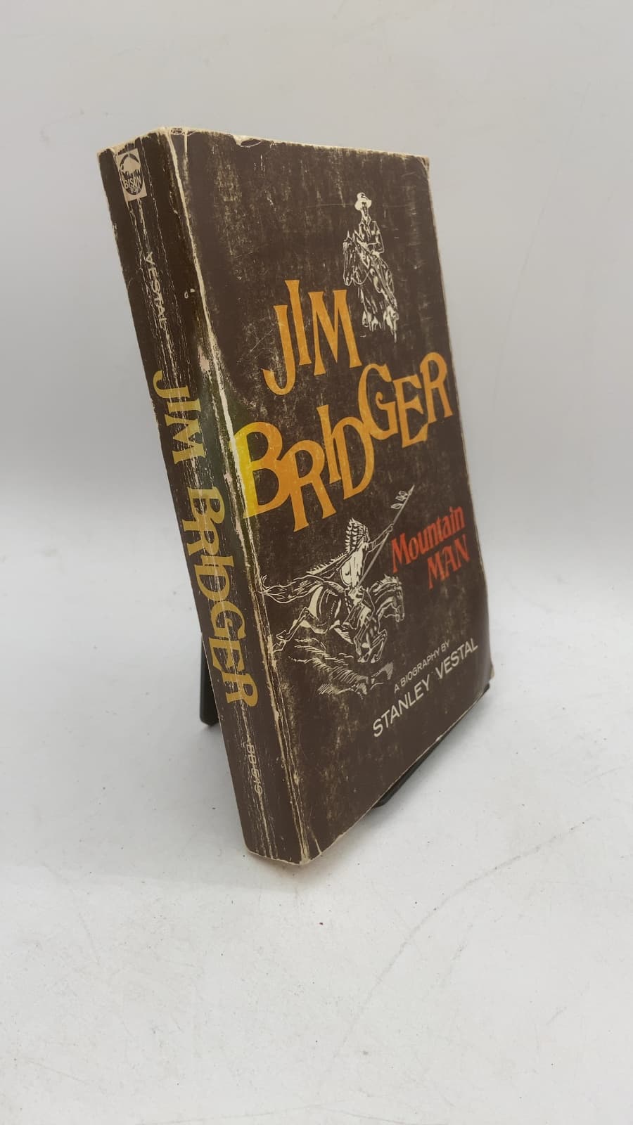 Jim Bridger Mountain Man by Stanley Vestal - front cover