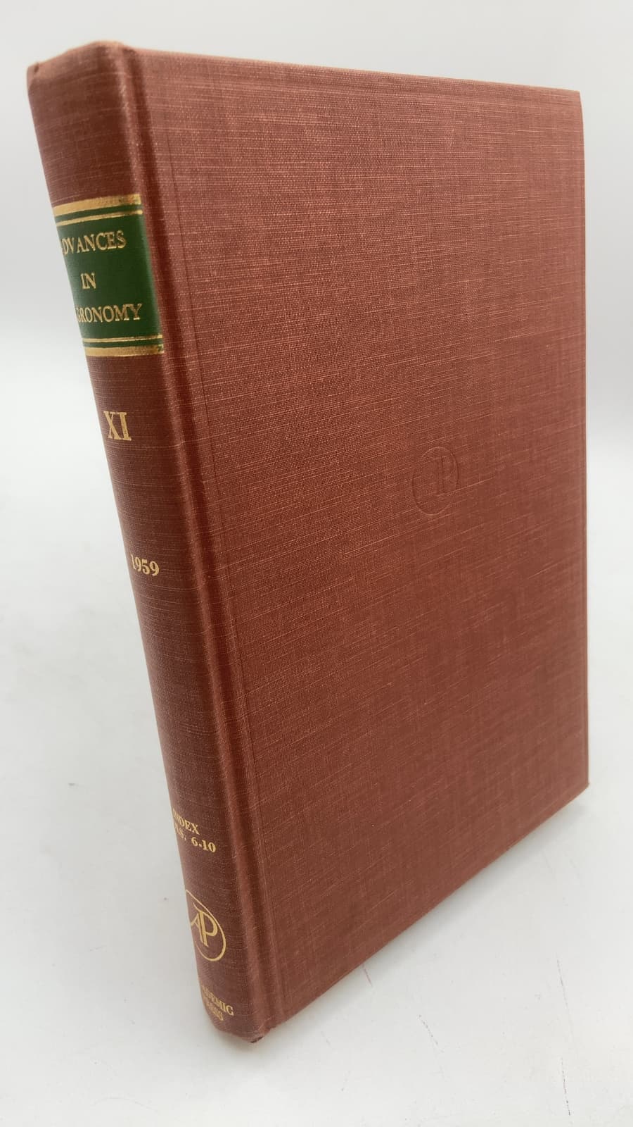 Advances in Agronomy, Volume XI by Edited by A. G. Norman - front cover