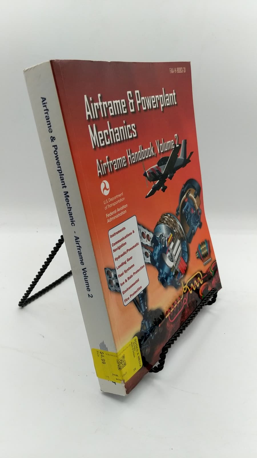 Airframe & Powerplant Mechanics Airframe Handbook, Volume 2 by U.S. Department of Transportation, Federal Aviation Administration - front cover