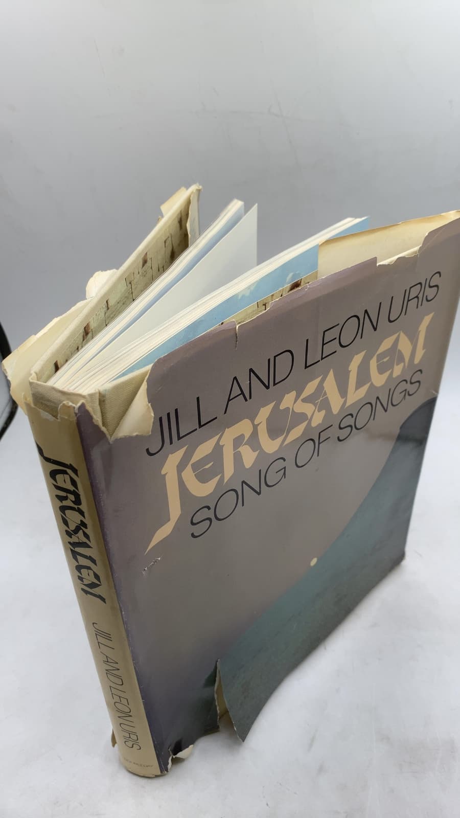 Jerusalem: Song of Songs by Jill and Leon Uris - front cover