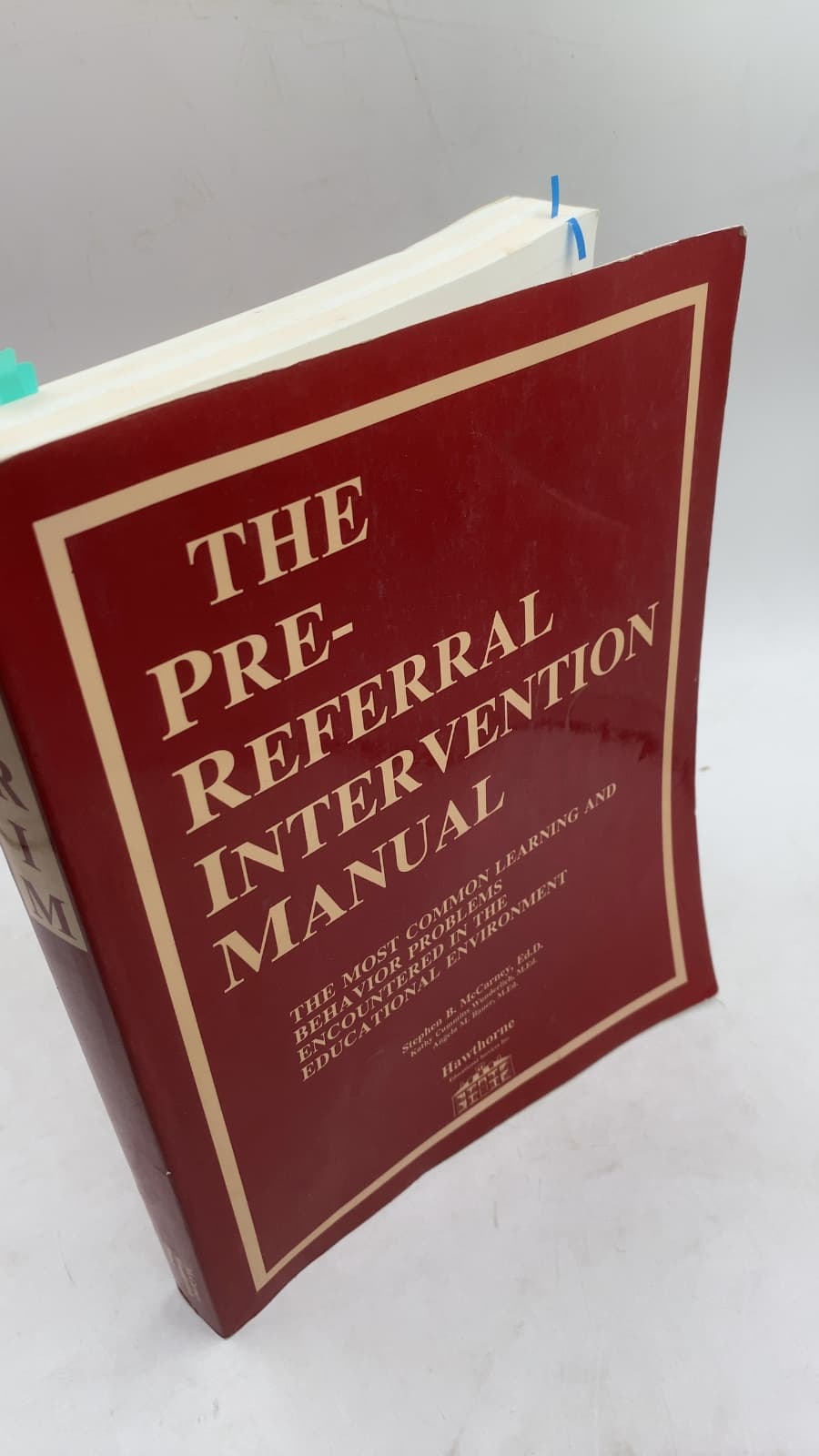 THE PRE-Referral Intervention Manual