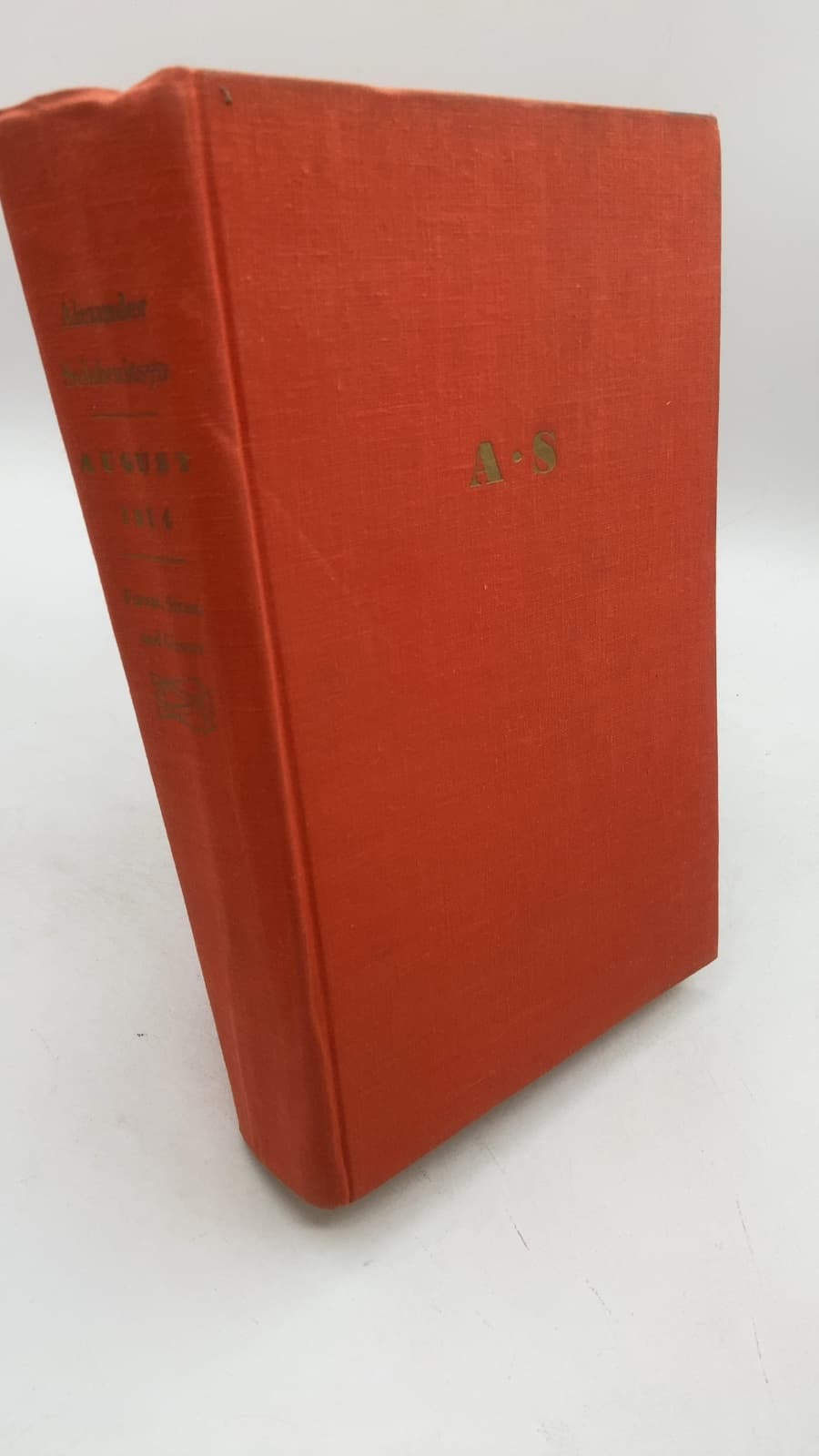 August 1914 by Alexander Solzhenitsyn - front cover