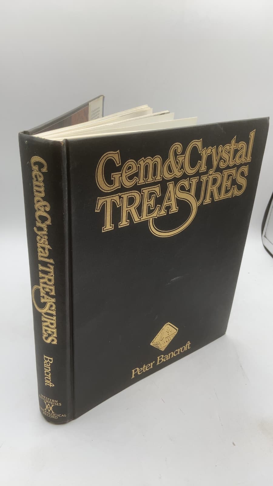 Gem & Crystal Treasures by Peter Bancroft - front cover