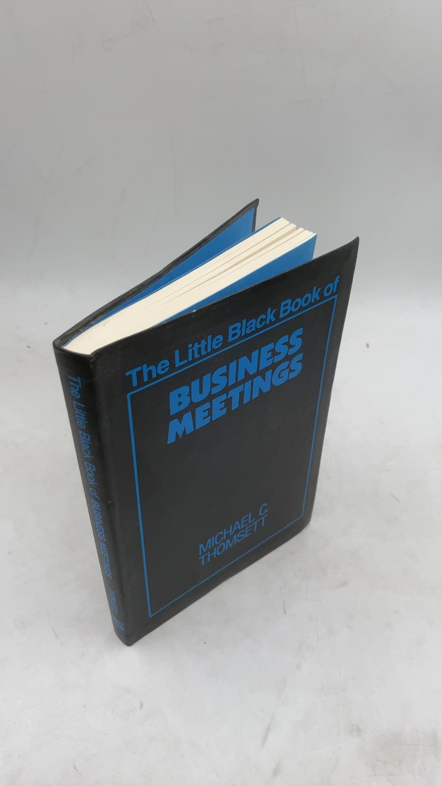 The Little Black Book of Business Meetings by Michael C. Thomsett - front cover