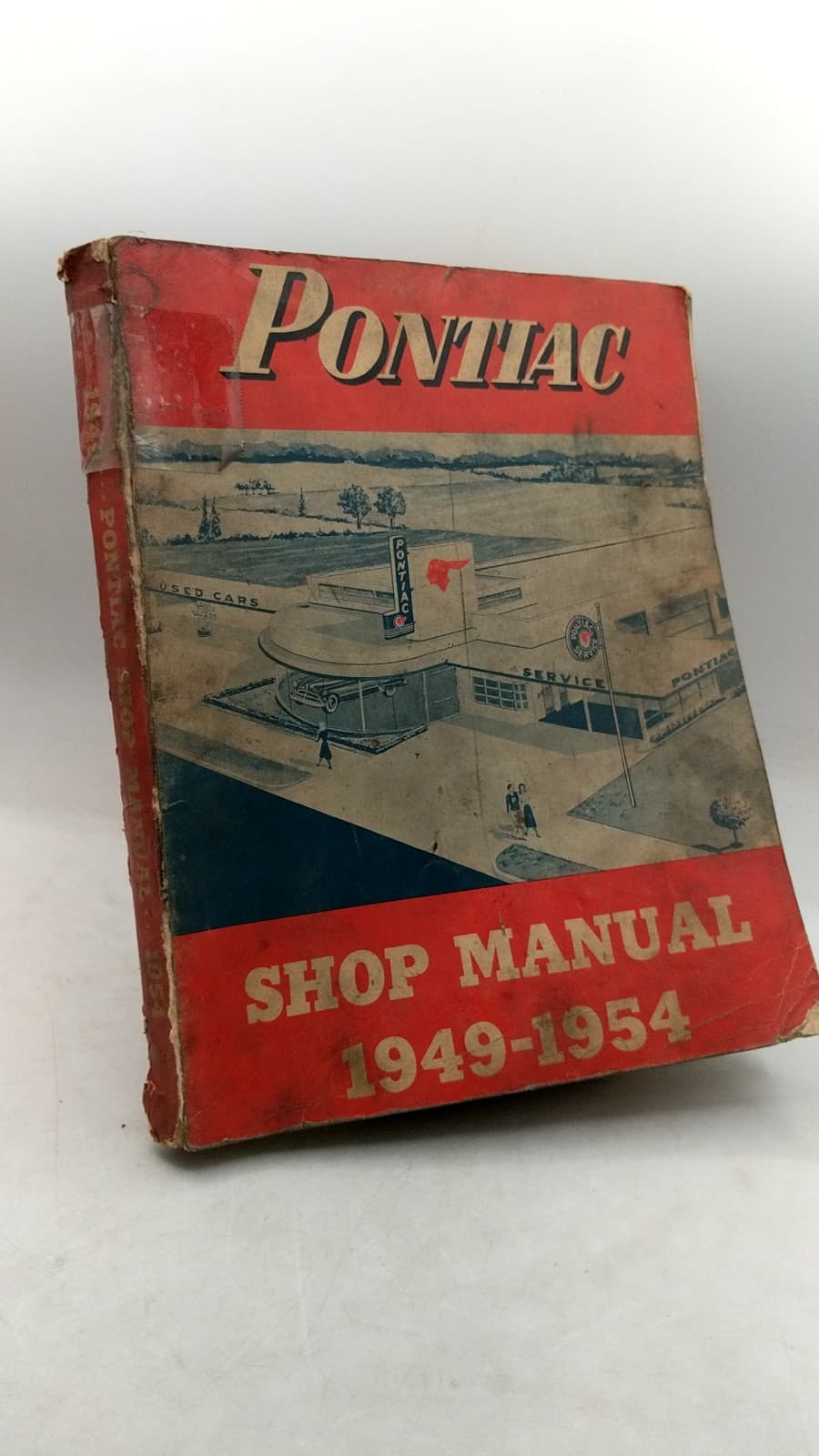 1949-1954 Pontiac Shop Manual by Pontiac Motor Division - front cover