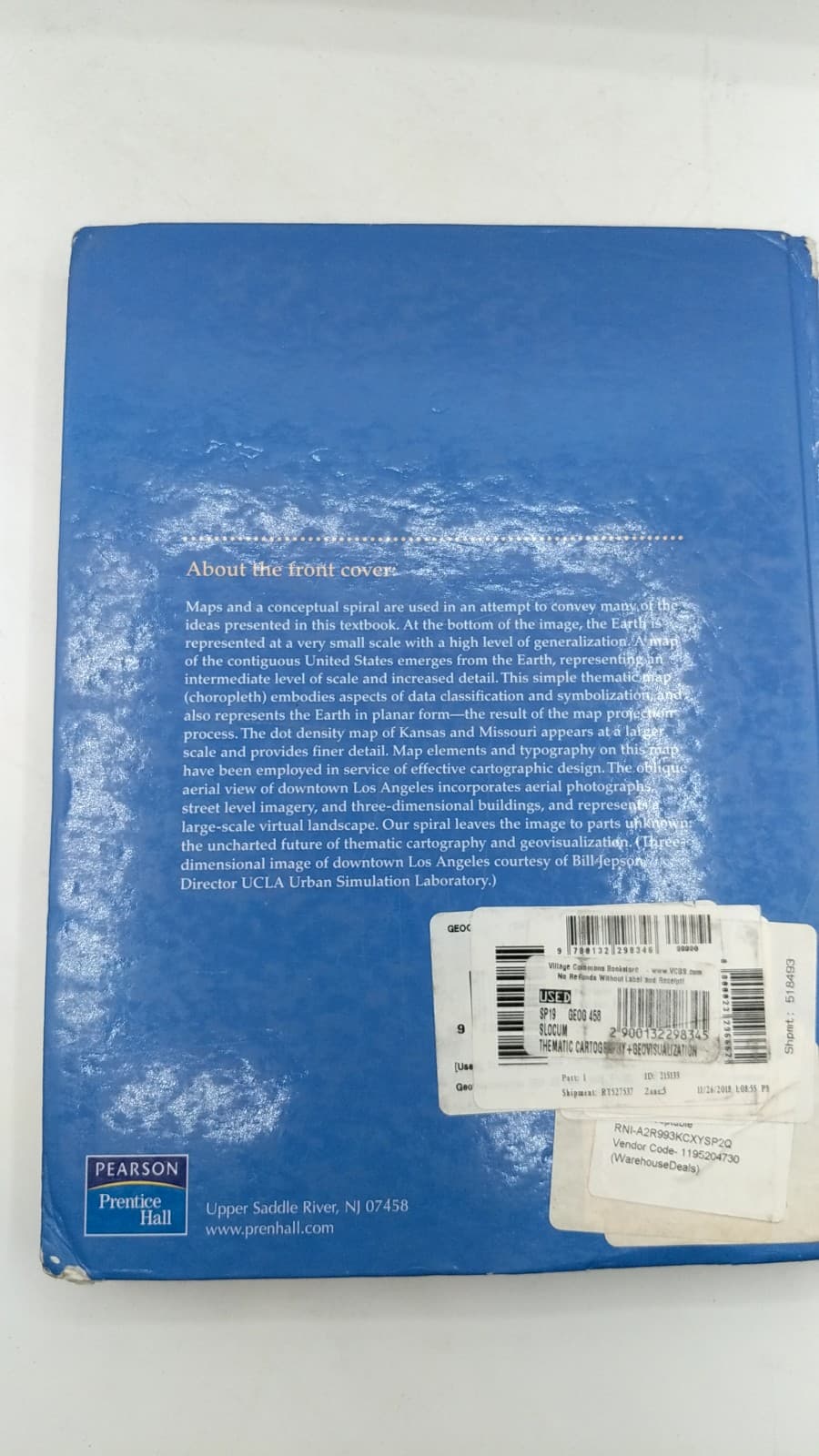 Thematic Cartography and Geovisualization by Terry A. Slocum, Robert B. McMaster, Fritz C. Kessler, Hugh H. Howard - additional view
