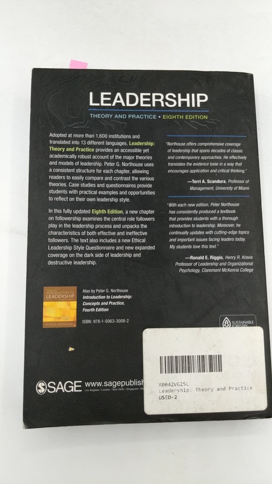 Leadership: Theory and Practice by Peter G. Northouse - additional view