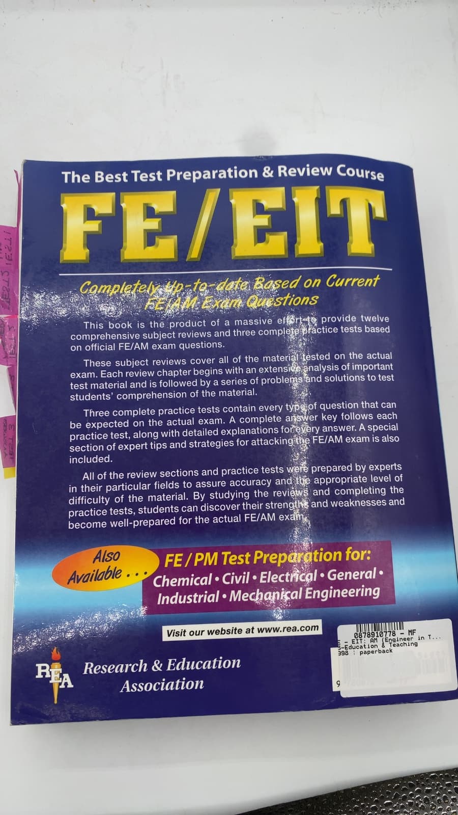 FE/EIT Fundamentals of Engineering: AM Exam by Moisey Gutman, Ph.D. (Editor) - additional view