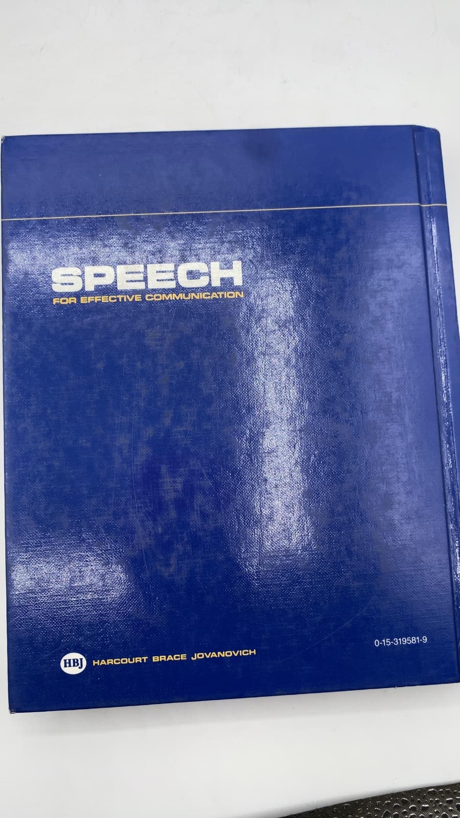 Speech FOR Effective Communication by Rudolph F. Verderber - additional view