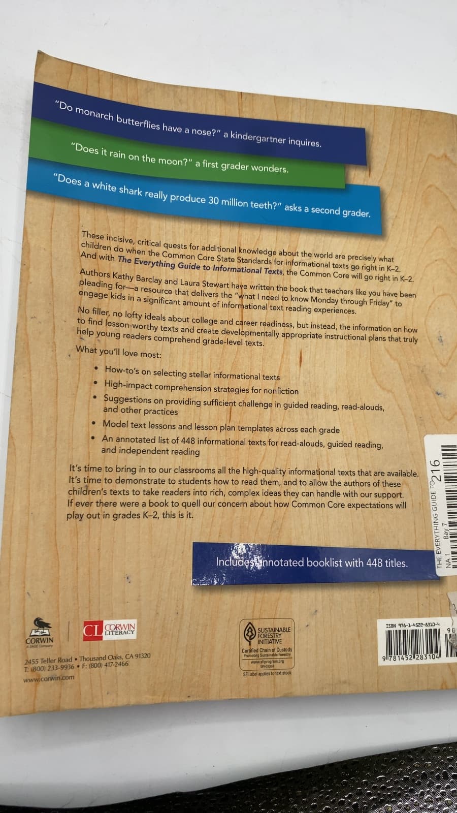 The Everything Guide to Informational Texts, K-2: Best Texts, Best Practices by Kathy Barclay, Laura Stewart, with Deborah M. Lee - additional view