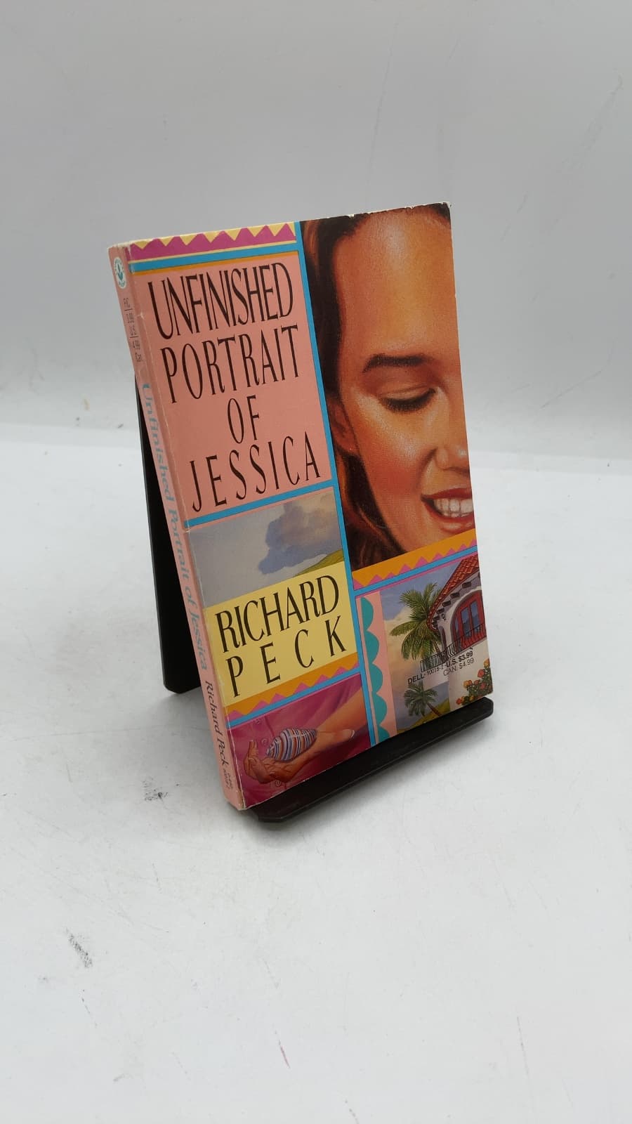 Unfinished Portrait of Jessica by Richard Peck - front cover