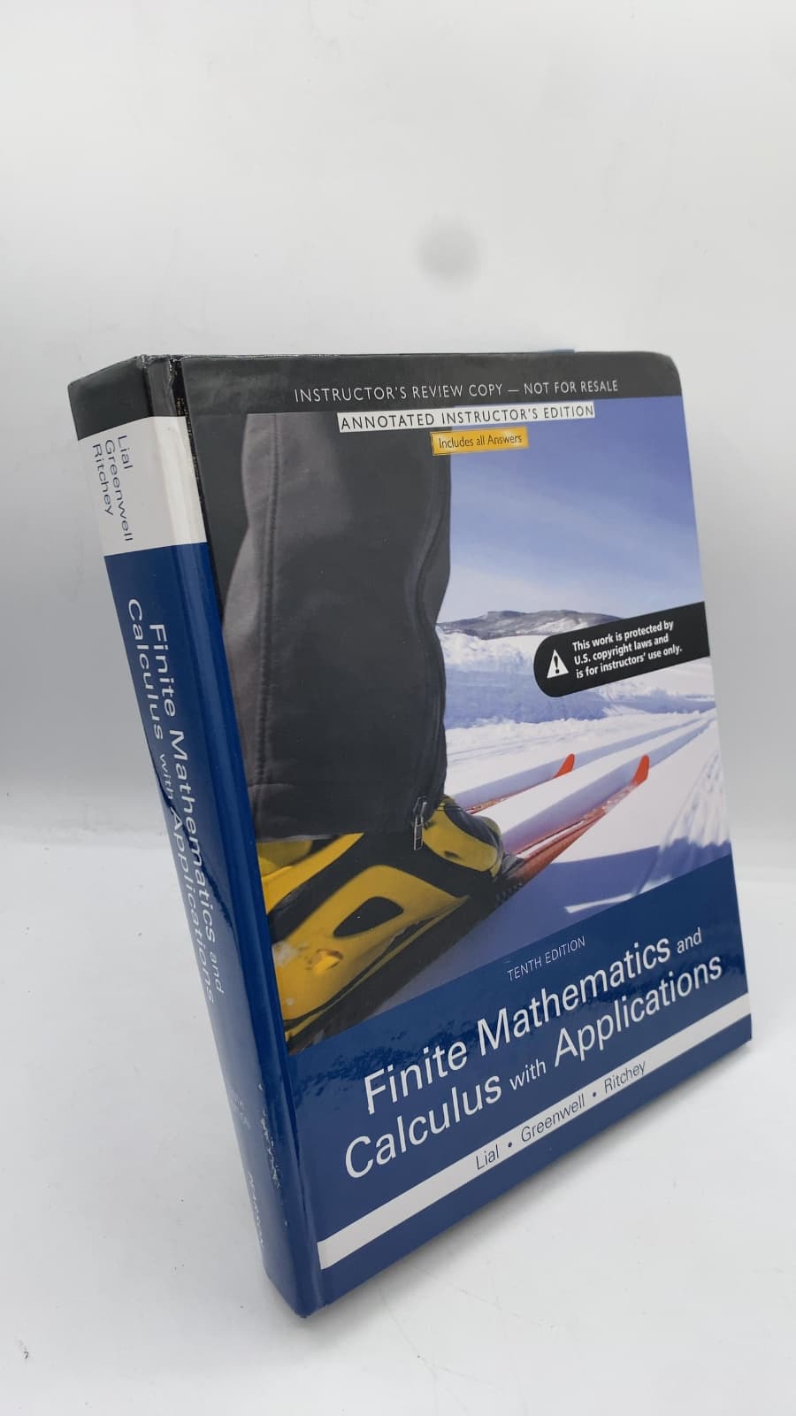 Finite Mathematics and Calculus with Applications by Margaret L. Lial, Raymond N. Greenwell, Nathan P. Ritchey - front cover