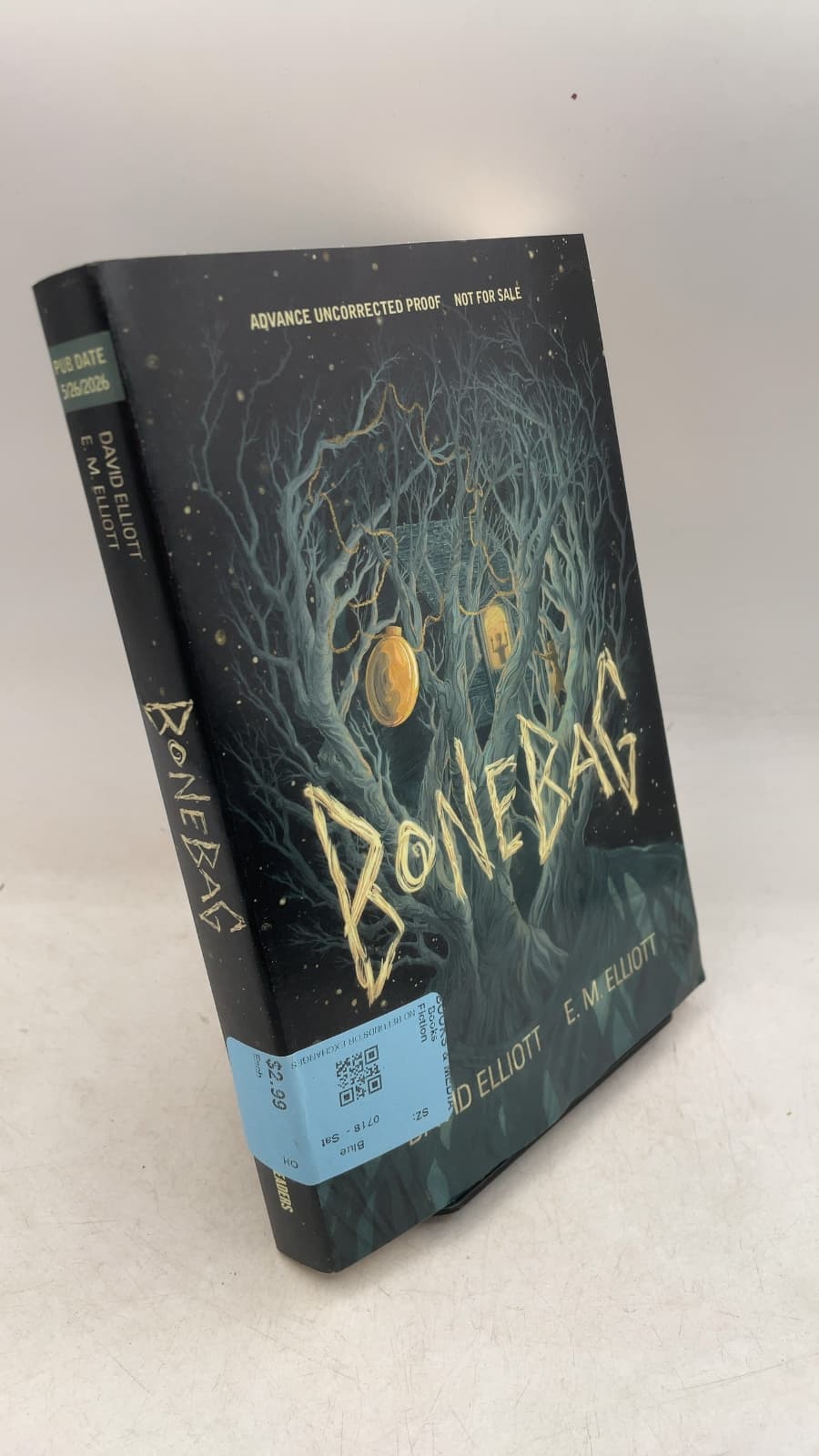 Bonebag by David Elliott, E. M. Elliott - front cover
