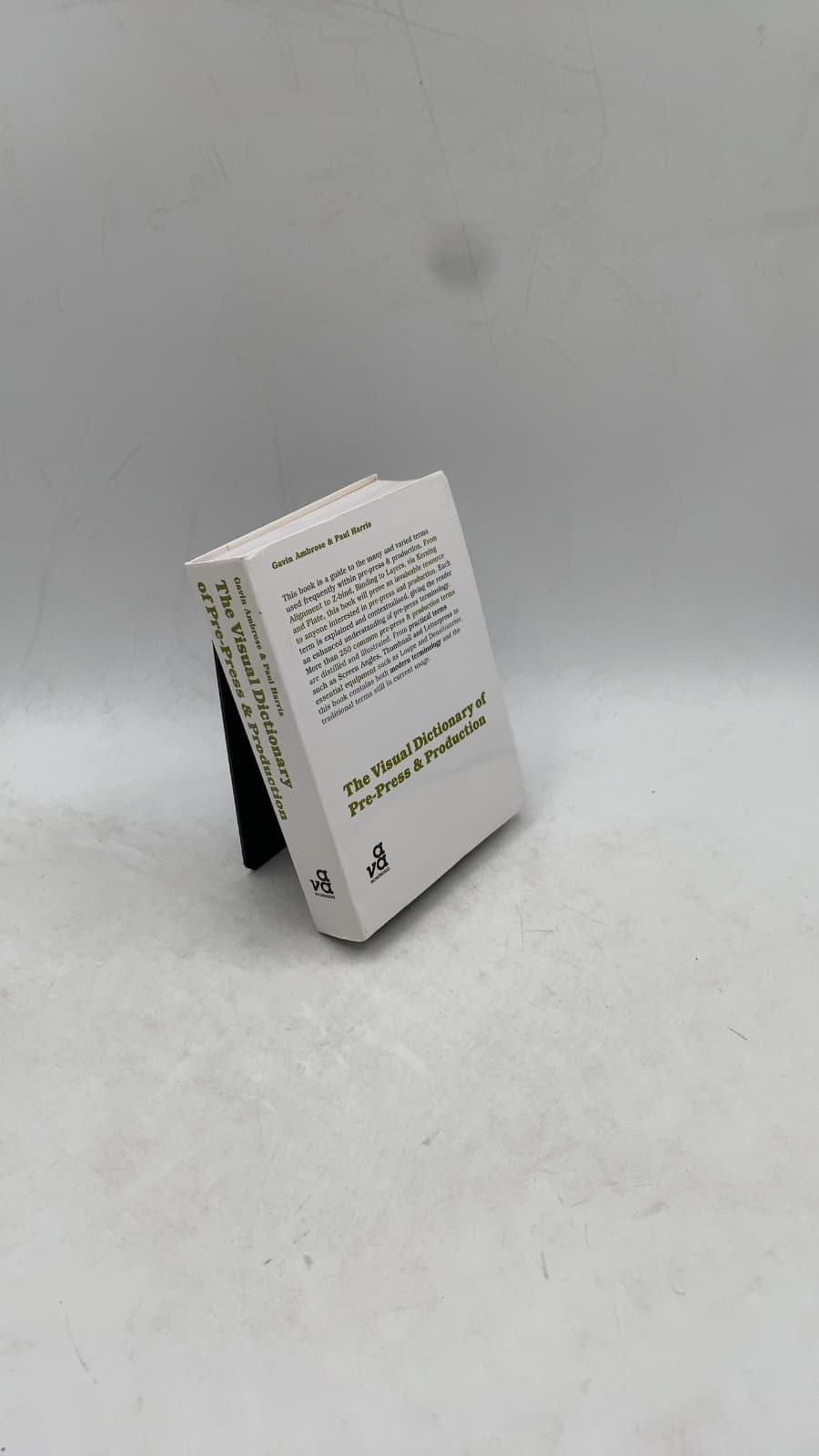 The Visual Dictionary of Pre-Press & Production by Gavin Ambrose & Paul Harris - front cover