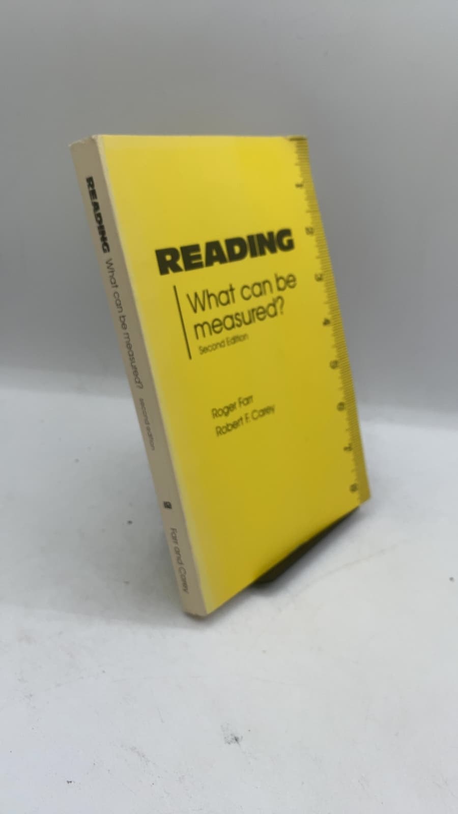 Reading: What can be measured? Second Edition by Roger Farr, Robert F. Carey - front cover