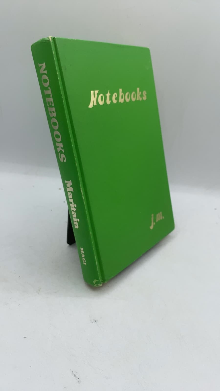 Notebooks by Jacques Maritain - front cover