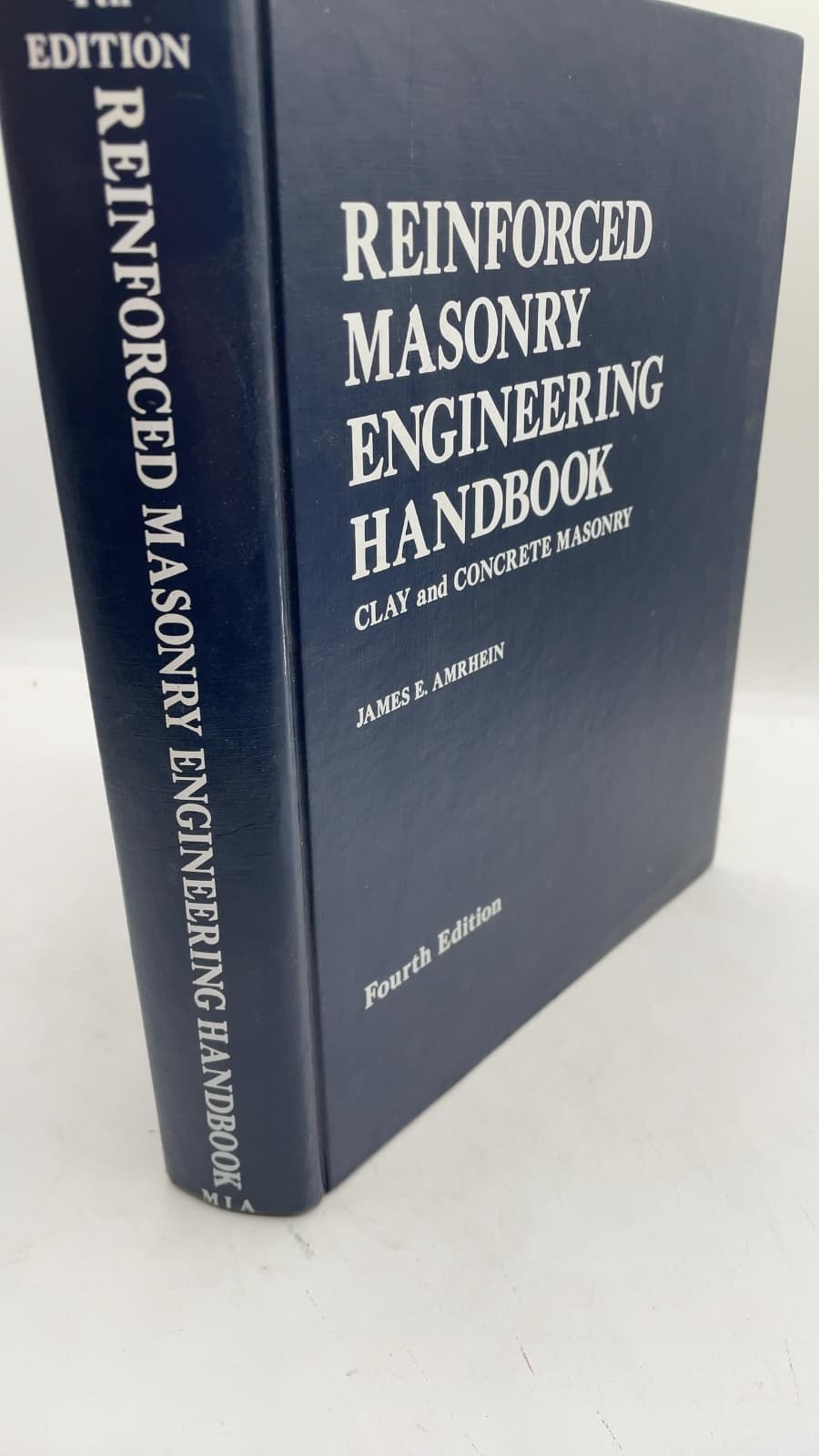 Reinforced Masonry Engineering Handbook: Clay and Concrete Masonry by James E. Amrhein - front cover