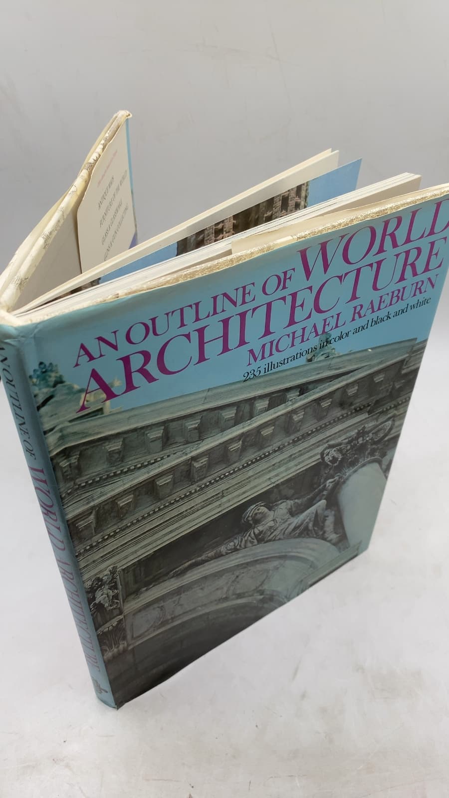 An Outline of World Architecture by Michael Raeburn - front cover