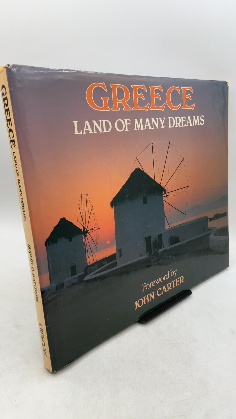 Greece Land OF Many Dreams by Rupert O. Matthews - front cover