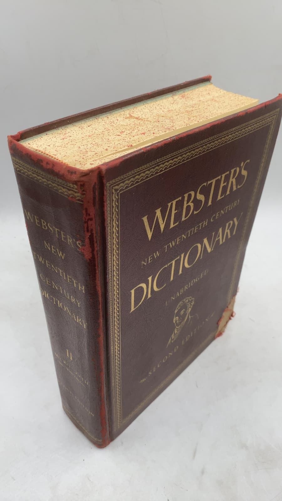 Webster's NEW Twentieth Century Dictionary OF THE English Language Unabridged by Noah Webster; Jean L. McKechnie (Editor) - front cover
