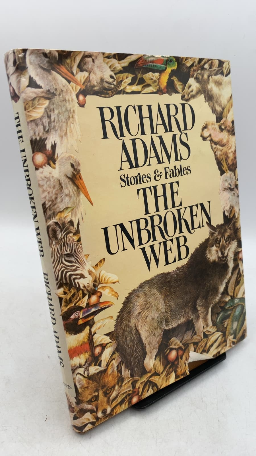 The Unbroken Web: Stories and Fables by Richard Adams - front cover
