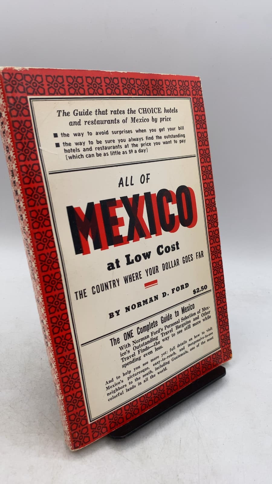 All of Mexico at Low Cost by Norman D. Ford - front cover