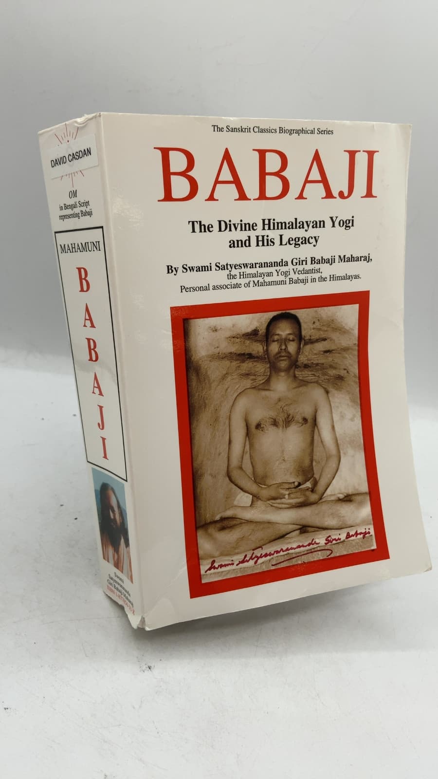 BABAJI: The Divine Himalayan Yogi and His Legacy by Swami Satyeswarananda Giri Babaji Maharaj - front cover