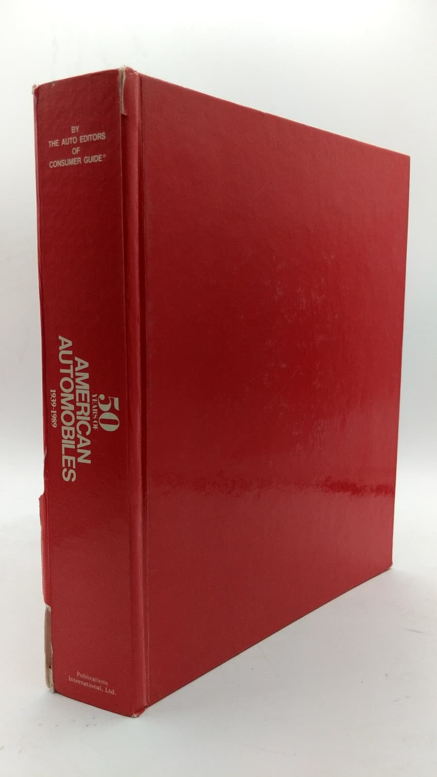 50 Years of American Automobiles 1939-1989 by The Auto Editors of Consumer Guide - front cover