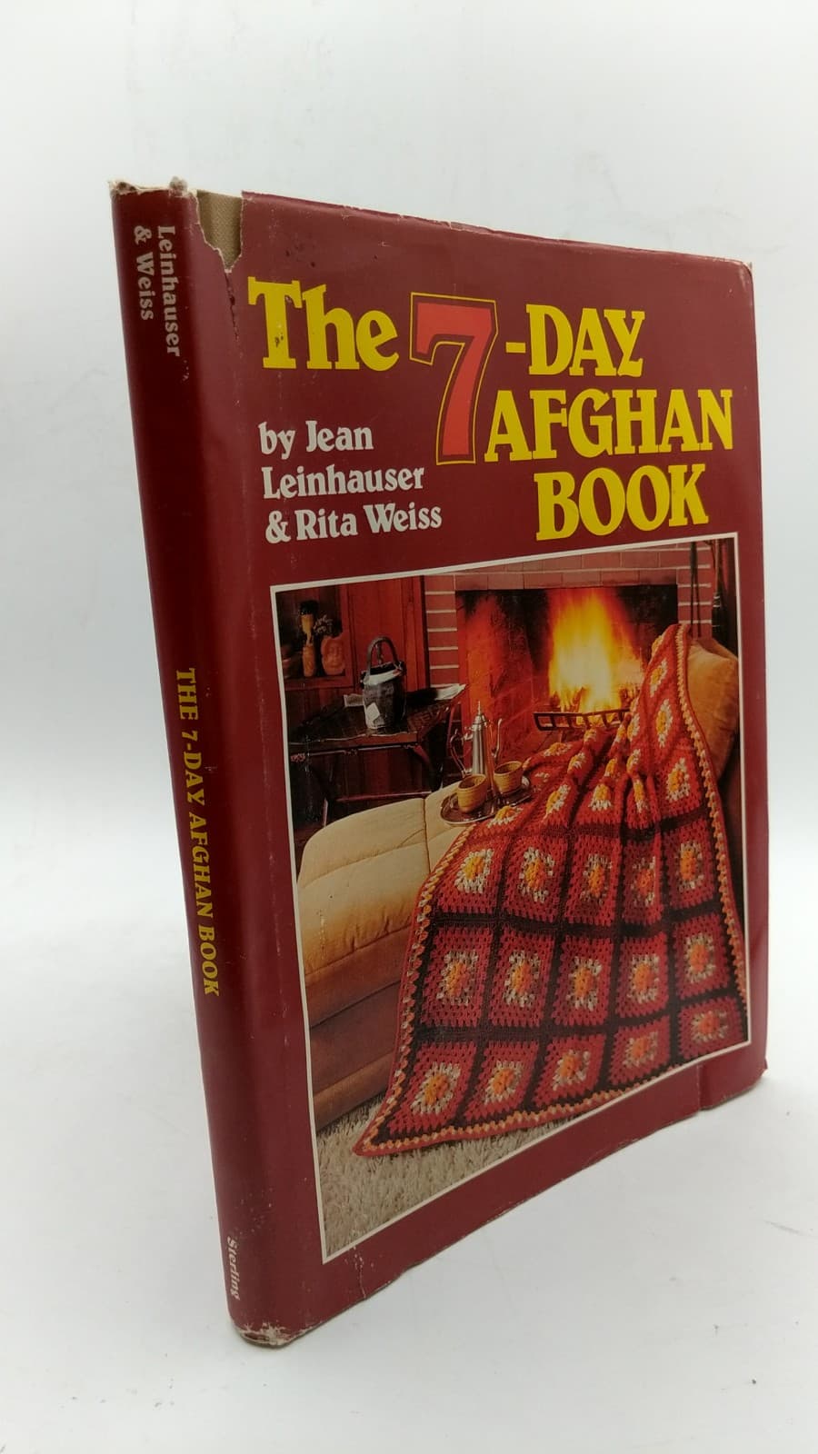 The 7-Day Afghan Book by Jean Leinhauser & Rita Weiss - front cover