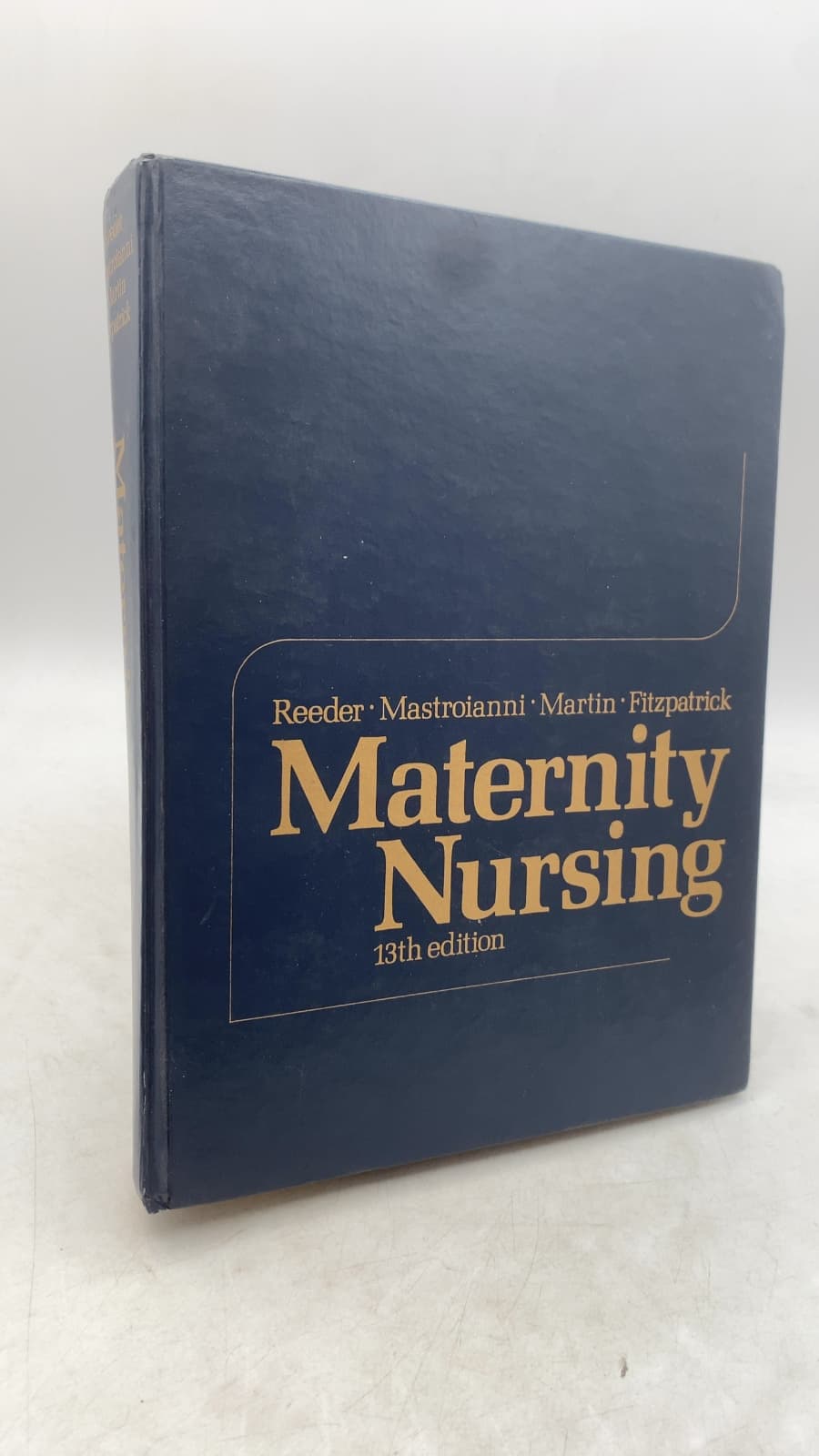 Maternity Nursing by Sharon R. Reeder, Luigi Mastroianni, Jr., Leonide L. Martin, Elise Fitzpatrick - front cover