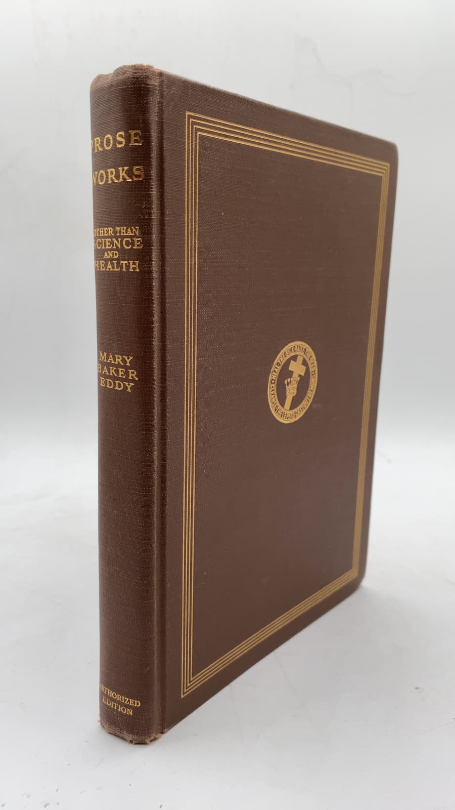 Miscellaneous Writings 1883-1896 by Mary Baker Eddy - front cover
