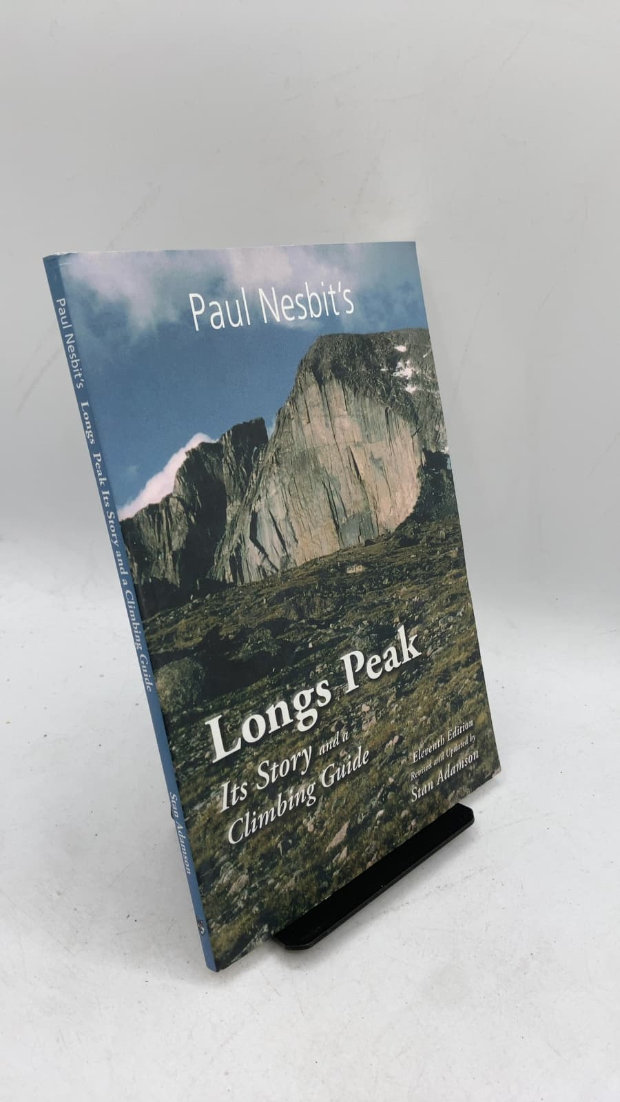 Paul Nesbit's Longs Peak: Its Story and a Climbing Guide by Paul Nesbit (Revised and Updated by Stan Adamson) - front cover