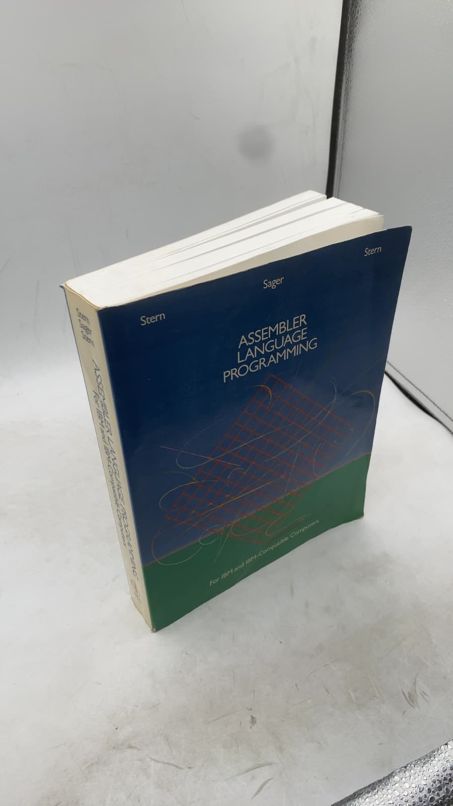 Assembler Language Programming For IBM and IBM-Compatible Computers by Nancy Stern, Alden Sager, Robert A. Stern - front cover
