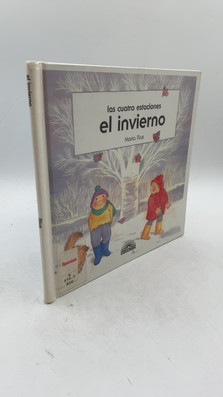 las cuatro estaciones el invierno by Maria Rius - front cover