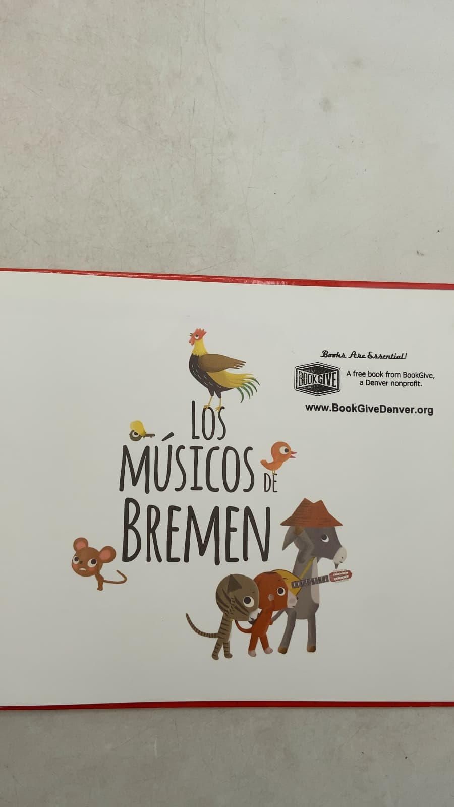 Los músicos de Bremen by Lali BeGood (Adaptation) - title page