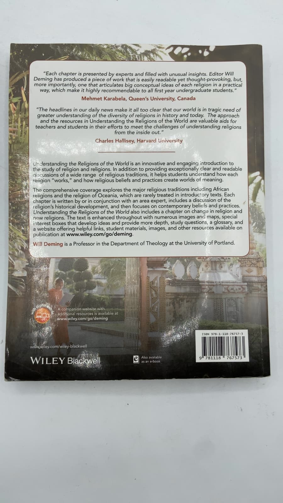 Understanding the Religions of the World: An Introduction by Edited by Will Deming - additional view