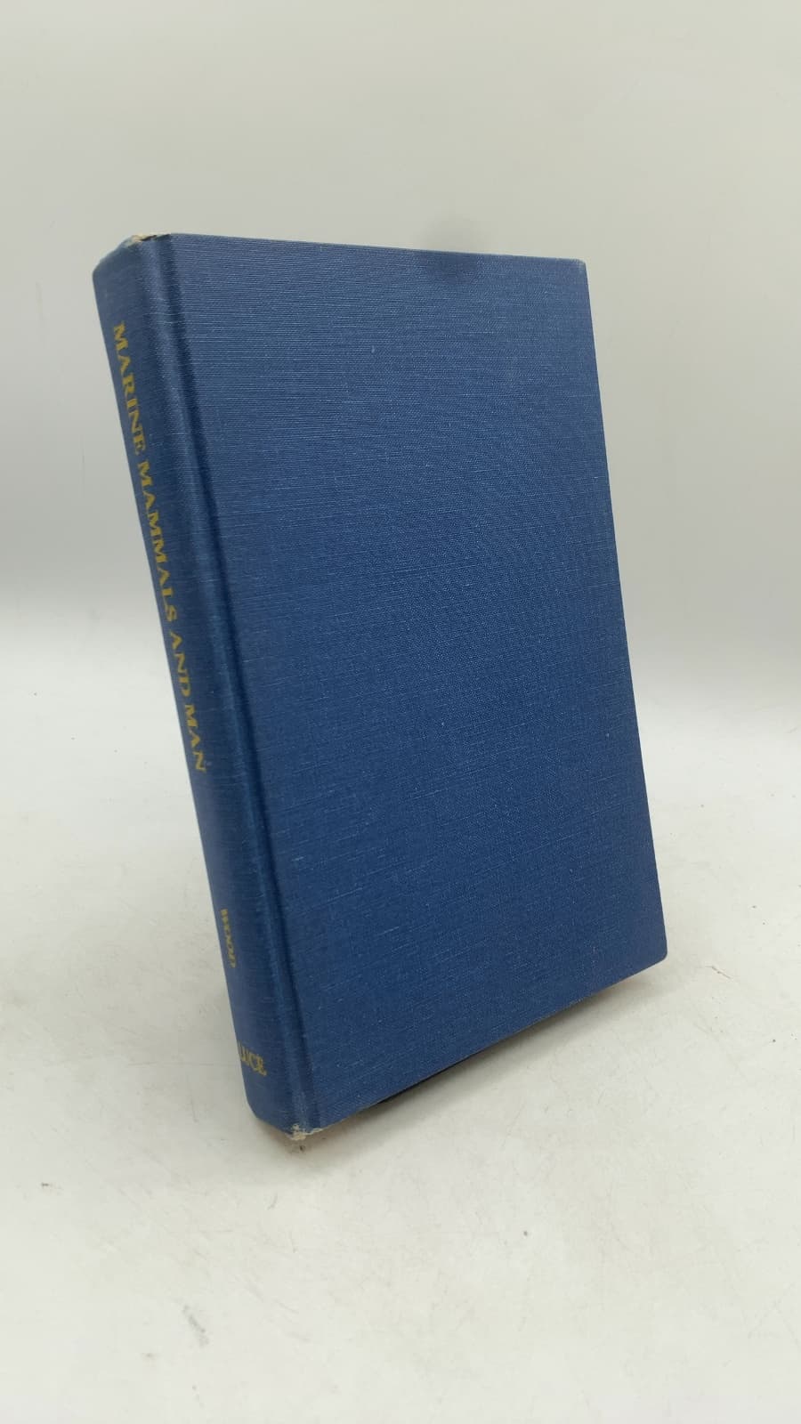 Marine Mammals and Man: The Navy's Porpoises and Sea Lions by Forrest G. Wood - front cover