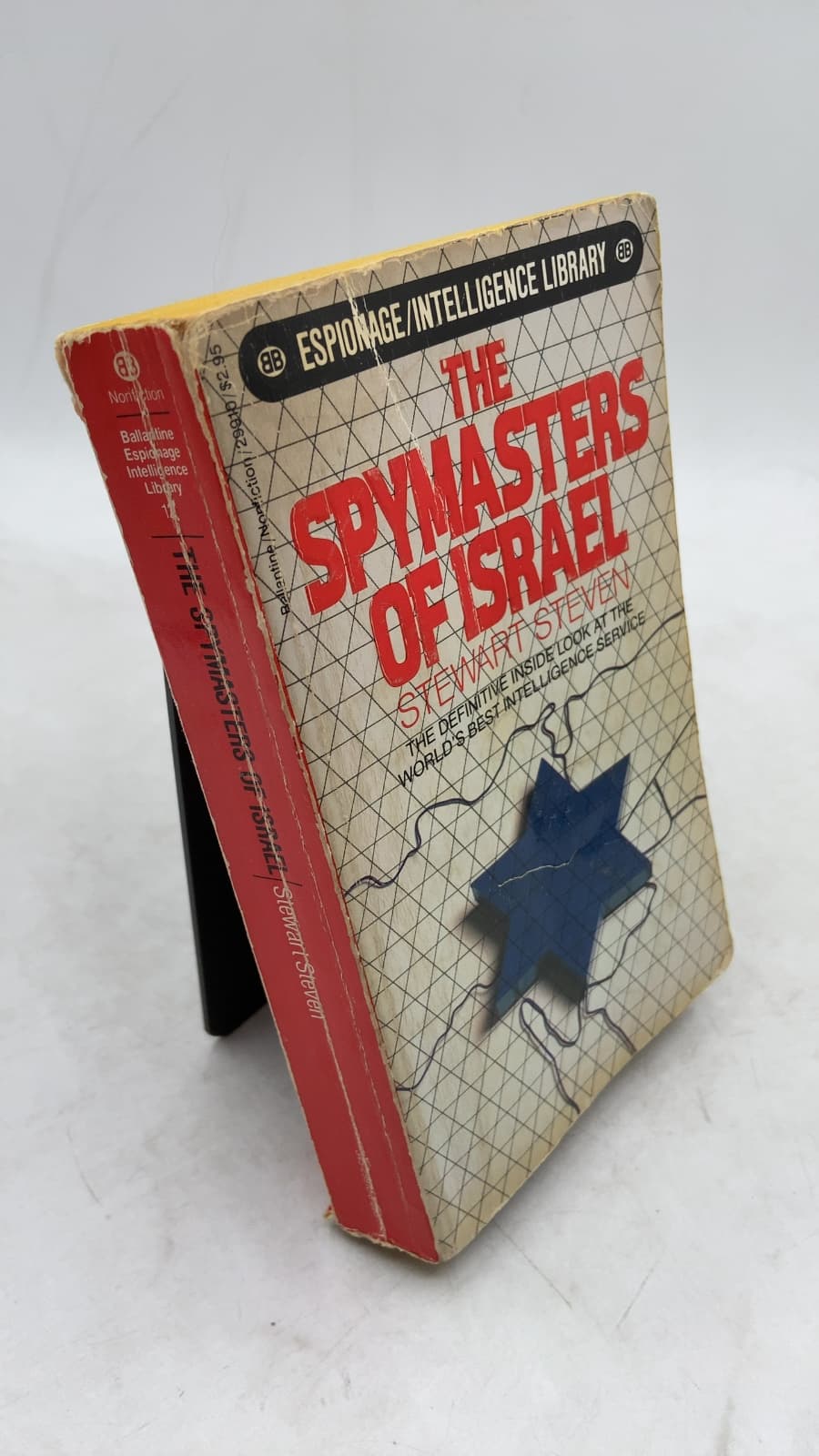 The Spymasters of Israel by Stewart Steven - front cover