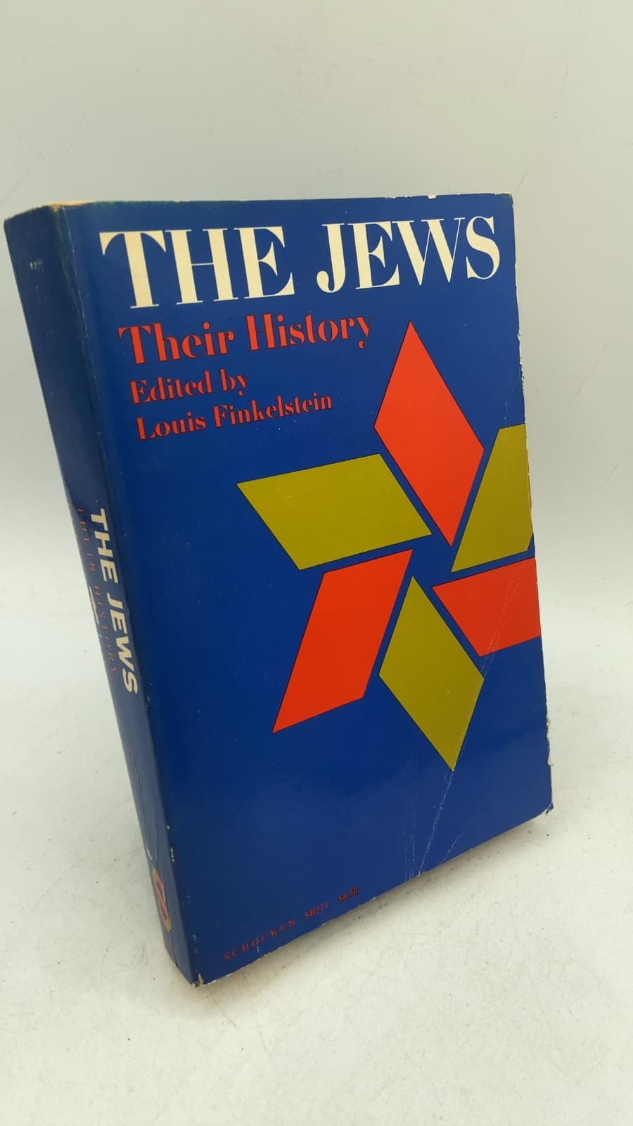 THE JEWS: Their History by Louis Finkelstein - front cover