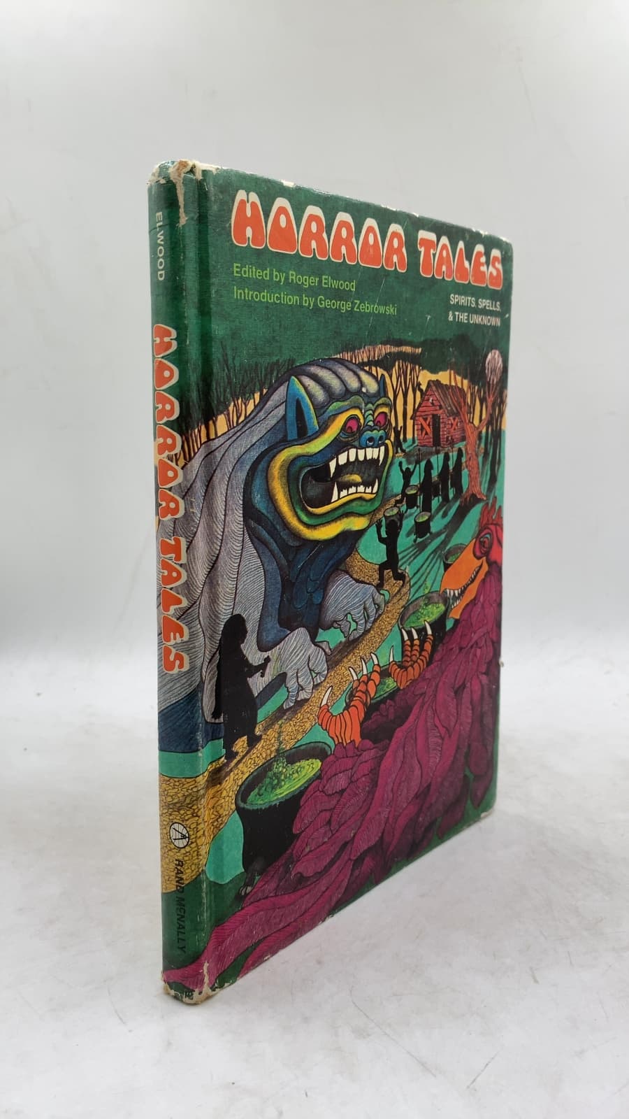 Horror Tales: Spirits, Spells, & The Unknown by Edited by Roger Elwood - front cover