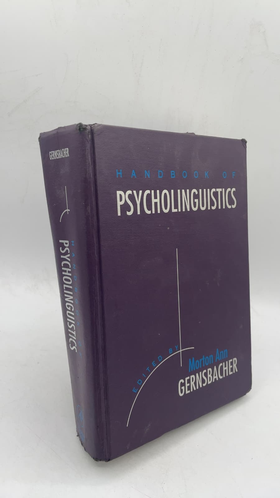 Handbook of Psycholinguistics by Morton Ann Gernsbacher - front cover