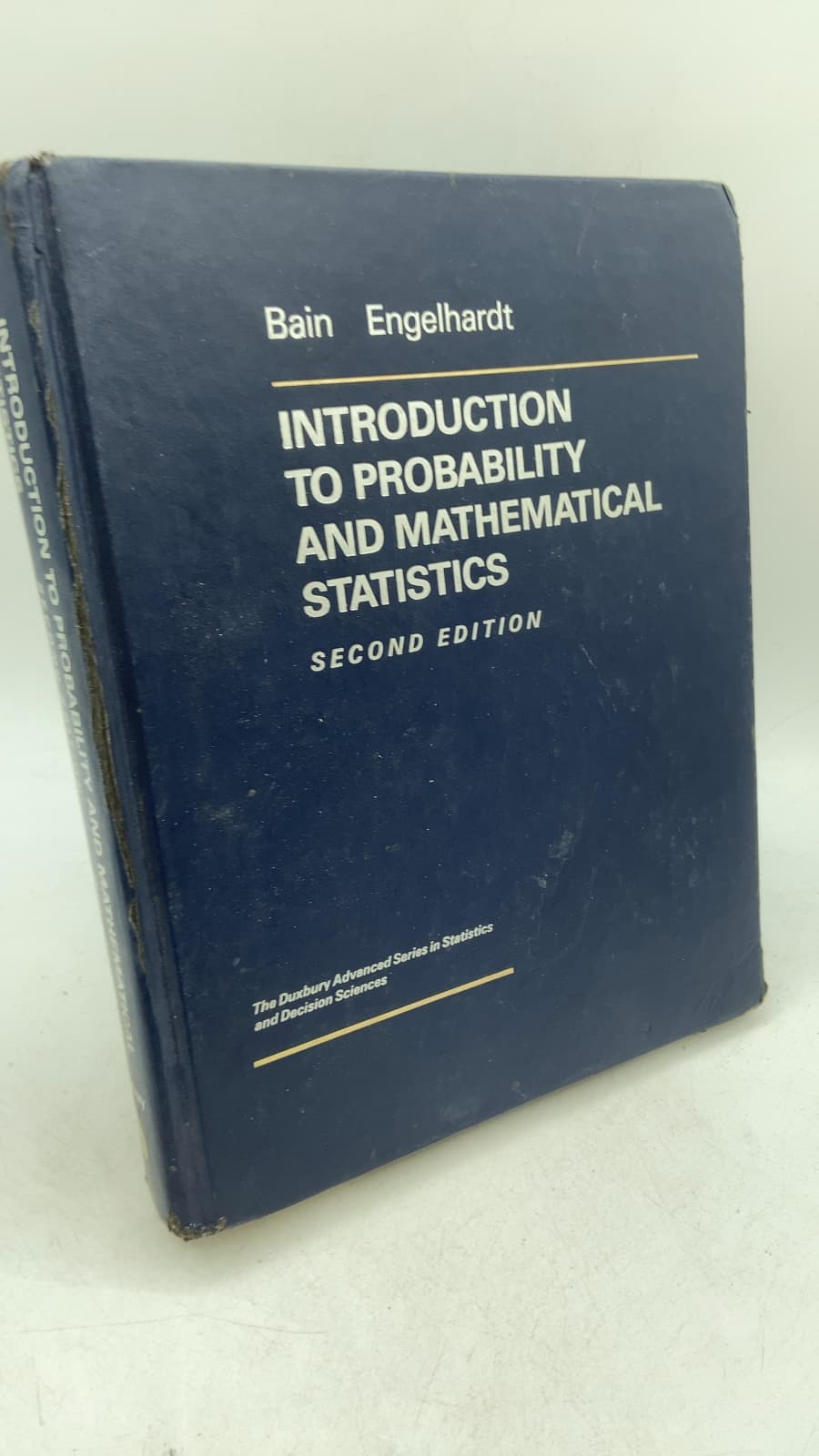 Introduction to Probability and Mathematical Statistics by Lee J. Bain, Max Engelhardt - front cover